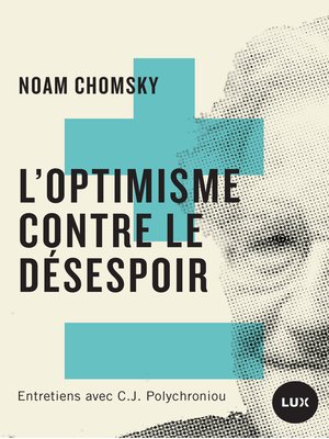 cover image of L'optimisme contre le désespoir